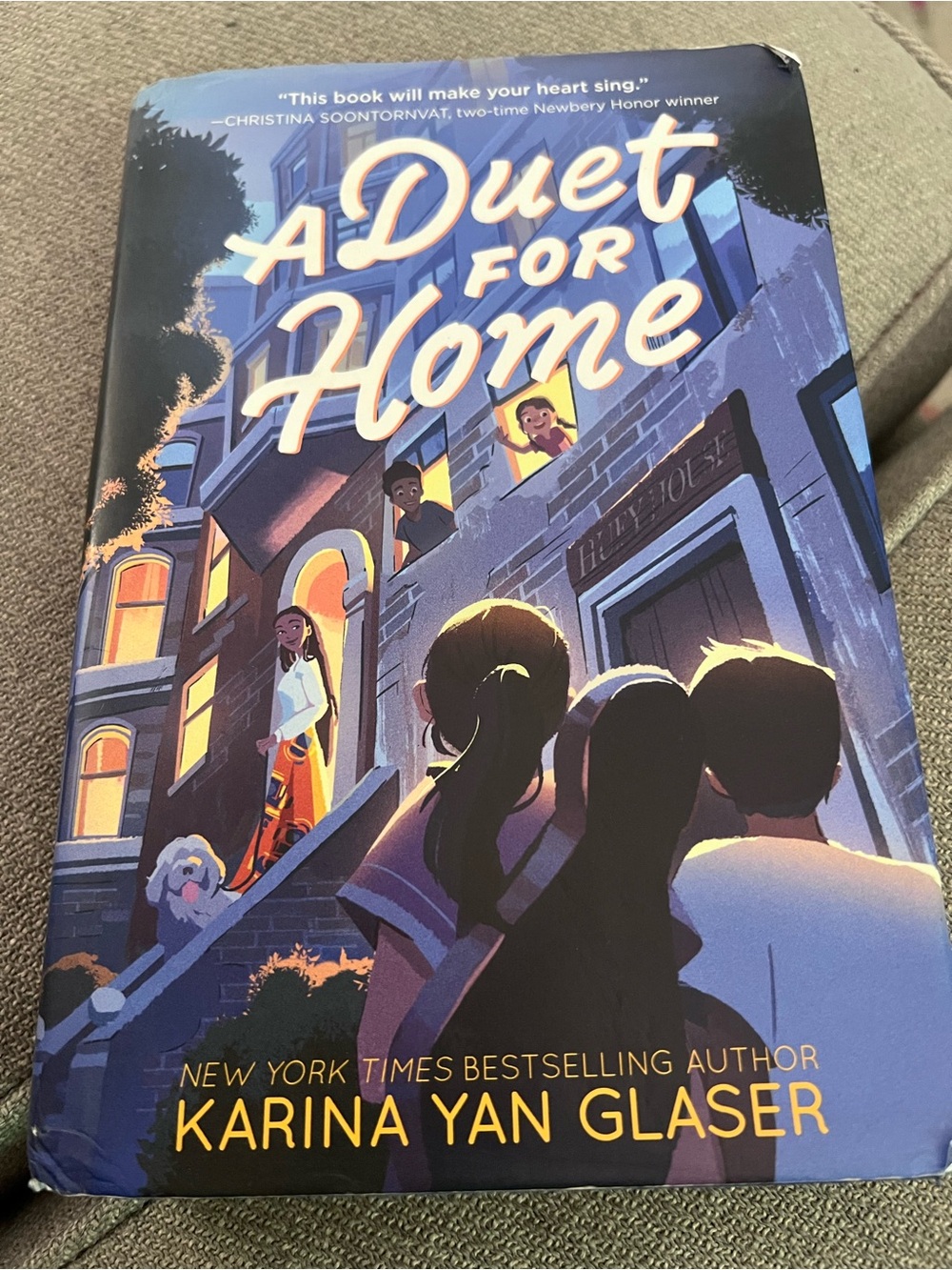 A Duet for Home by Karina Yan Glaser - Hardcover 2022 orig $20